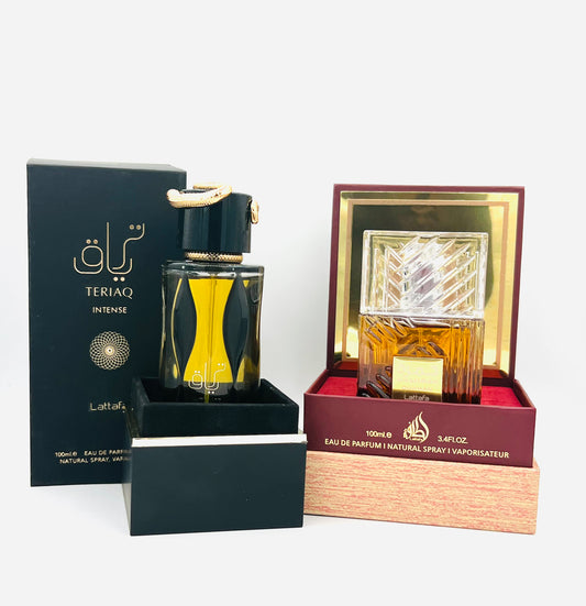 Pack Parfum®"Khumrah Dhukhan"et"TeriaQ Noir"